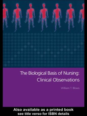 cover image of The Biological Basis of Nursing